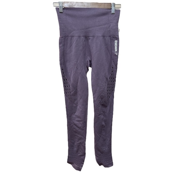 EUC - Gymshark Seemless + Energy Leggings - size small - rose taupe - Picture 6 of 9